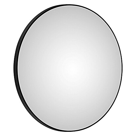 DSK Wandspiegel Silver Globo (Durchmesser: 120 cm, Schwarz)
