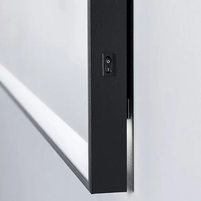 DSK Lichtspiegel Black Star - 120 x 70 cm - Detailaufnahme