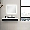 DSK Lichtspiegel Silver Sintra (80 x 70 cm) | BAUHAUS