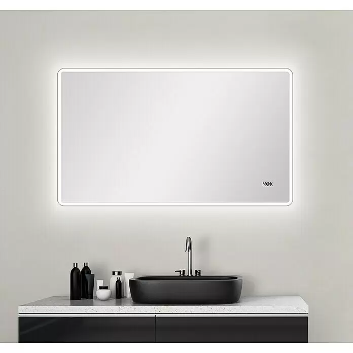 DSK Lichtspiegel Silver Sintra - 120 x 70 cm - Stimmungsaufnahme
