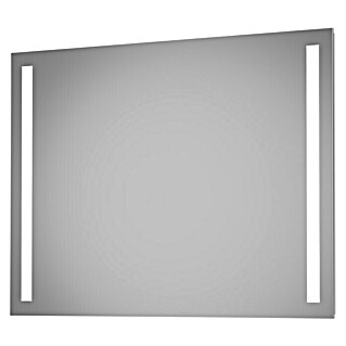 DSK LED-Lichtspiegel Silver Dream (100 x 70 cm, Kippschalter)