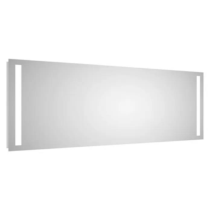 DSK Lichtspiegel Silver Dream - 160 x 70 cm - Elegante LED-beleuchteter Spiegel für moderne Badezimmer, der ein helles und gleichmäßiges Licht für die tägliche Routine bietet.