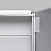 DSK LED-Spiegelschrank Aluminio Vegas (B x H: 70 x 50 cm, Aluminium) | BAUHAUS