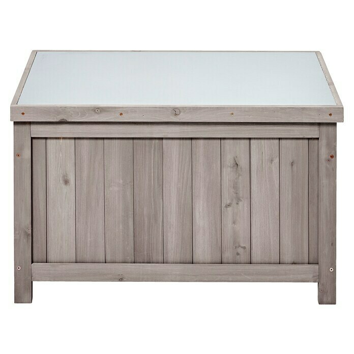 Butenkist Gartenbox Henriette (L x B x H: 75 x 45 x 45 cm, Holz, Warm Grey) | BAUHAUS