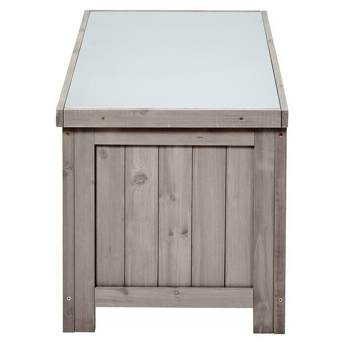 Butenkist Gartenbox Henriette (L x B x H: 75 x 45 x 45 cm, Holz, Warm Grey) | BAUHAUS