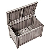 Butenkist Gartenbox Henriette (L x B x H: 75 x 45 x 45 cm, Holz, Warm Grey) | BAUHAUS