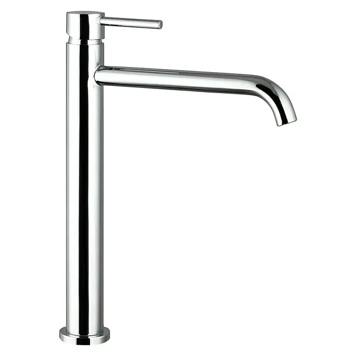 IO Sirio Grifo de lavabo alto - Cromo - Elegante grifo cromado. Diseño moderno y pulido, perfecto para cualquier baño o espacio de cocina.