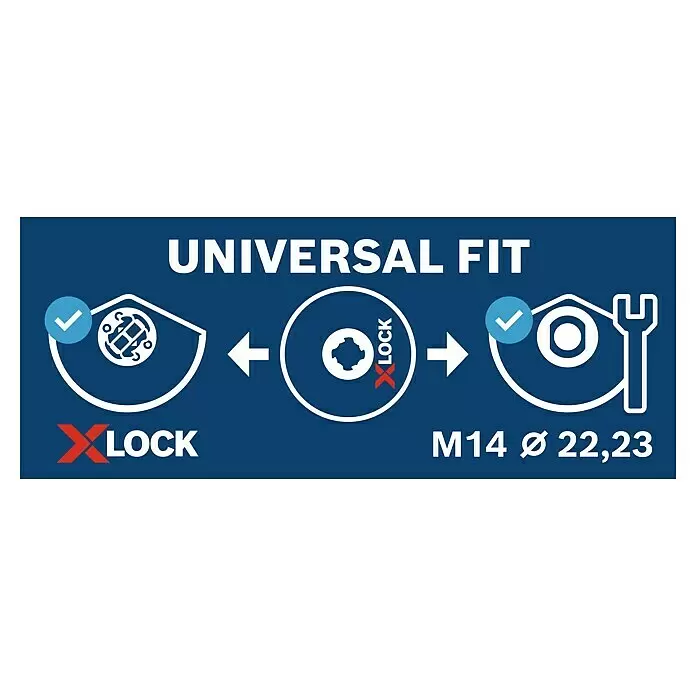 Bosch Professional X-Lock Diamant-Trennscheibe Diamond Metal Wheel X-Lock - 125 mm, Geeignet für: Metall, 1 Stk. - Anwendungsbeispiel