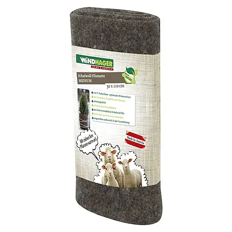 Windhager  Kälteschutz Schafwoll-Filzmatte