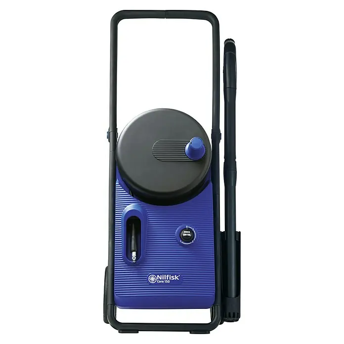 Nilfisk Hidrolimpiadora de alta presión CORE 150 PC - 150 bar, 2.000 W, Capacidad de bombeo: 468 l/h - La hidrolimpiadora Nilfisk Core 150, robusta y potente para tareas de limpieza exterior eficaces y con gran rendimiento.