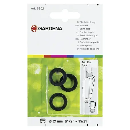 Gardena  Gummi-Flachdichtung
