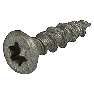 Dynaplus Universele schroef Outdoor Platkop (Ø x l: 3,5 x 16 mm, Voldraad, 200 st., Grijs)