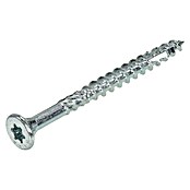 Dynaplus Universele schroef Constructie Platkop (Ø x l: 6 x 80 mm, Deeldraad, 100 st., Zilver) | BAUHAUS
