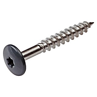 Gevelschroef A2 Kleurkop (4,8 x 38 mm, 50 st., Antracietgrijs RAL 7016)