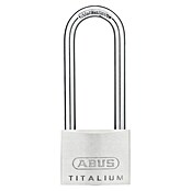 Abus Vorhängeschloss Titalium 64TI/50 HB80 Gleichschließend (B x H: 50 x 128 mm, Bügelstärke: 8 mm, Titalium-Spezialaluminium) | BAUHAUS