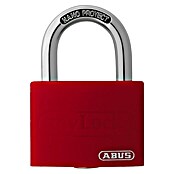 Abus Vorhängeschloss T65 AL (B x H: 43 x 62 mm, Bügelstärke: 6,5 mm, Aluminium, Rot) | BAUHAUS