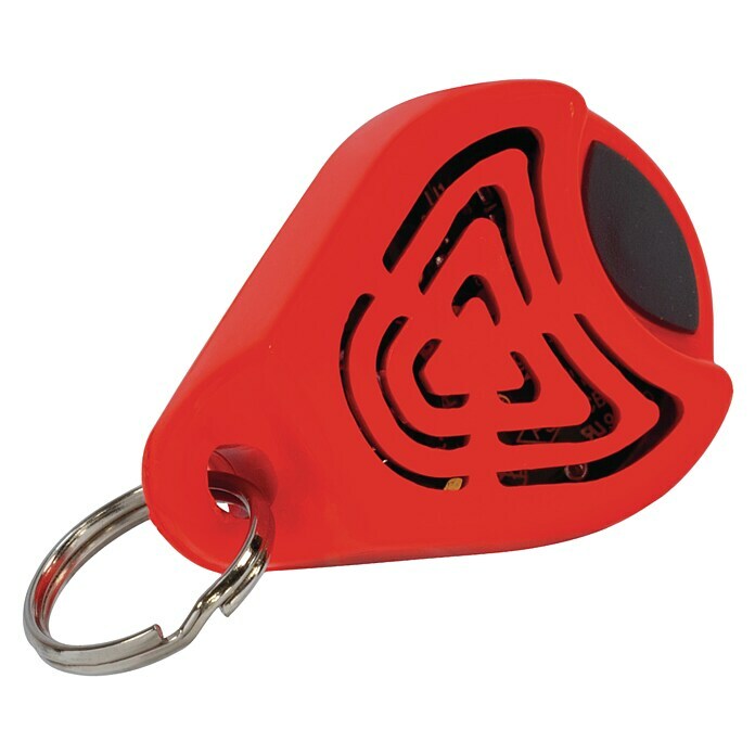 Abus Ultraschall Zeckenvertreiber JanRot, L x B x H: 4 x 3 x 1,5 cm Diagonal View