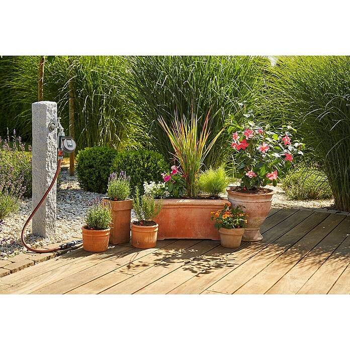 Gardena Micro-Drip Set za zalivanje Micro-Drip M - avtomatični  (Ustrezno za: Do 7 cvetličnih loncev in 3 korita za rastline) | 7318 - Sprinklersysteme und Micro Drip | IAFB - Systemteile Wassertechnik | IAF - Wassertechnik | IA - Gartenhartware | I - Stadtgarten | BAUHAUS