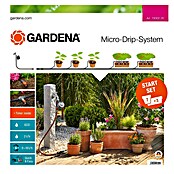 Gardena Micro-Drip Set za zalivanje Micro-Drip M - avtomatični  (Ustrezno za: Do 7 cvetličnih loncev in 3 korita za rastline) | 7318 - Sprinklersysteme und Micro Drip | IAFB - Systemteile Wassertechnik | IAF - Wassertechnik | IA - Gartenhartware | I - Stadtgarten | BAUHAUS