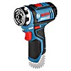 Bosch Professional Atornillador de batería GSR 12V-15 FC (12 V, Sin batería, Número de revoluciones de marcha en vacío: 400 r.p.m. - 1.300 r.p.m.)