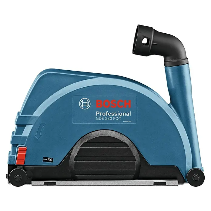 Bosch Professional Absaugvorrichtung GDE 230 FC-T - Passend für: Bosch Winkelschleifer GWS-Serie mit Ø 230 mm - Bosch GDE 230 FC-T Staubabsaugung mit Absaughaube für Winkelschleifer mit bis zu 230 mm Scheibendurchmesser für staubfreies Arbeiten.