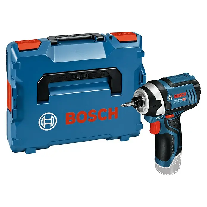 Bosch Professional Akku-Drehschlagschrauber - 12 V, Ohne Akku - Ein Bosch Professional Akku-Schlagschrauber GDX 12V-105 mit passendem Koffer für den einfachen Transport und die Aufbewahrung.