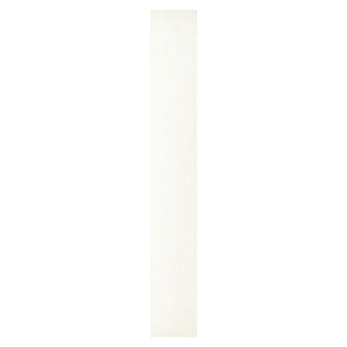 LOGOCLIC Aquaprotect Wandpaneel Wall Eiche Diamant - 1.300 x 202 x 10 mm - Makellose Leinwand. Hochformatiges Bild mit sauberer, weißer Oberfläche, ideal für künstlerische Projekte oder als minimalistischer Hintergrund.