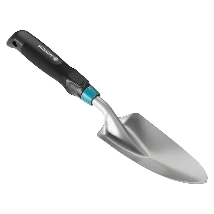 Gardena Comfort Kleingeräte-Set - 3 -tlg. - Gartenschaufel von Gardena mit ergonomischem Griff und robuster Klinge zum Umtopfen und Pflanzen im Garten.