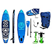 Explorer SUP-Board-Set Kohala (L x B x H: 366 x 81 x 15 cm, Nutzlast: 170 kg, Aufblasbar, Blau) | BAUHAUS