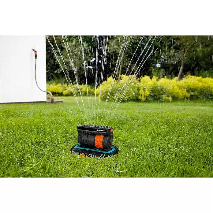 Gardena Sprinklersystem Viereckregner OS 140 - Max. Regnerfläche: 140 m², 1 -tlg. - Anwendungsbeispiel