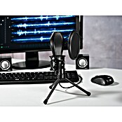 Hama Micrófono MIC-USB Stream (Negro) | BAUHAUS