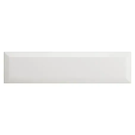 Modern Style Wandfliese Manhattan Biselado Blanco