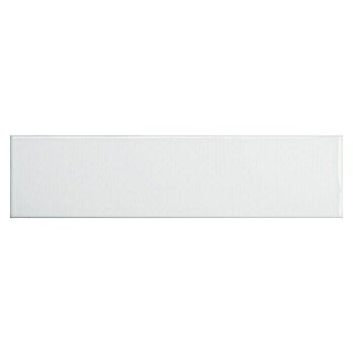 Modern Style Wandfliese Urban Blanco (7,5 x 30 cm, Weiß, Glänzend)