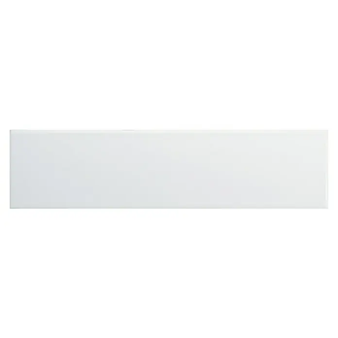 Modern Style Wandfliese Urban Blanco - 7,5 x 30 cm, Weiß, Matt - Die weiße Glas-Magnettafel ist die perfekte Ergänzung für jedes Büro. Sie bietet eine elegante und moderne Oberfläche zum Schreiben und Präsentieren.
