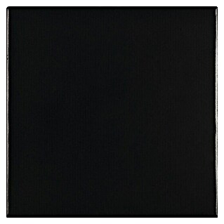 Modern Style Feinsteinzeugfliese Bronx Negro (15 x 15 cm, Schwarz, Matt)