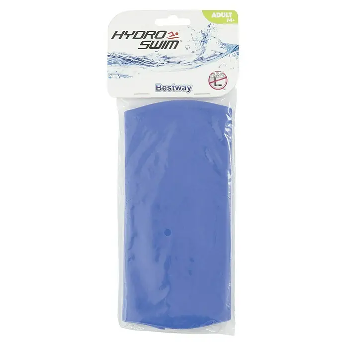 Bestway Gorro de baño Glide - Plástico, Específico para: Niños mayores de 14 años - Gorro de natación para adultos Bestway Hydro Swim, azul, 100% sin látex, apto para nadadores de 14+, envasado.