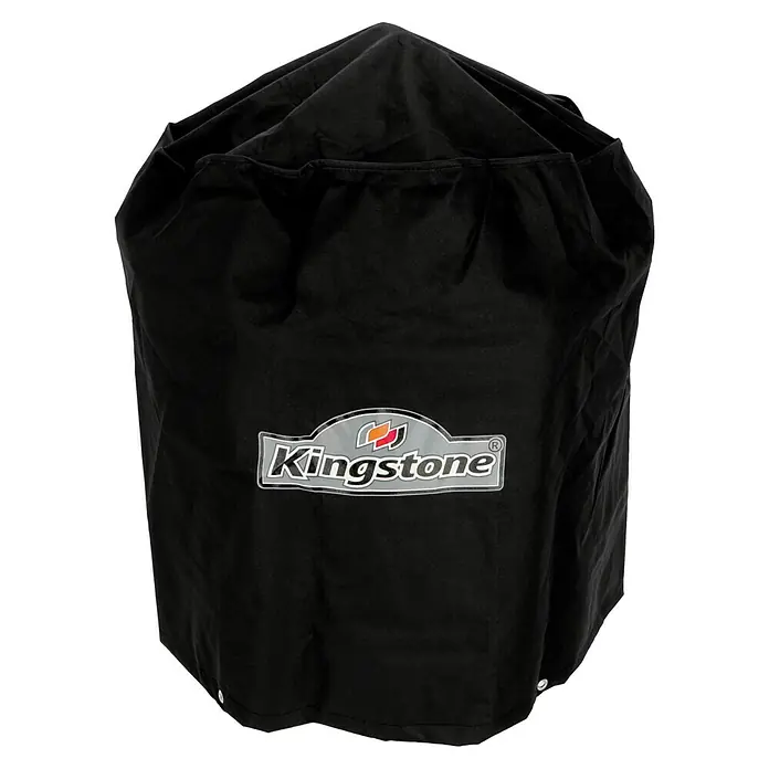 Kingstone Grill-Schutzhülle - Schwarz, Passend für: Kugelgrill 57 cm - Abdeckung von Kingstone, die Ihren Grill vor Witterungseinflüssen schützt. Sie besteht aus robustem Material und ist einfach anzubringen.