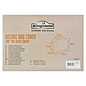 Kingstone Funda protectora para barbacoa para Black Angus XXL (Poliéster, Ahumador Kingstone Black Angus XXL)