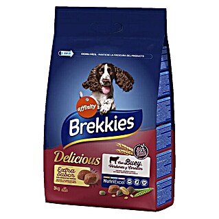Affinity Brekkies Pienso seco para perros Delicious (3 kg, 2 años, Buey)