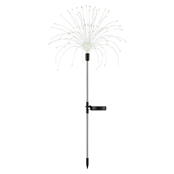 BAUHAUS Solarleuchte FeuerwerkHöhe: 90 cm, IP44, Lichtfarbe: RGB