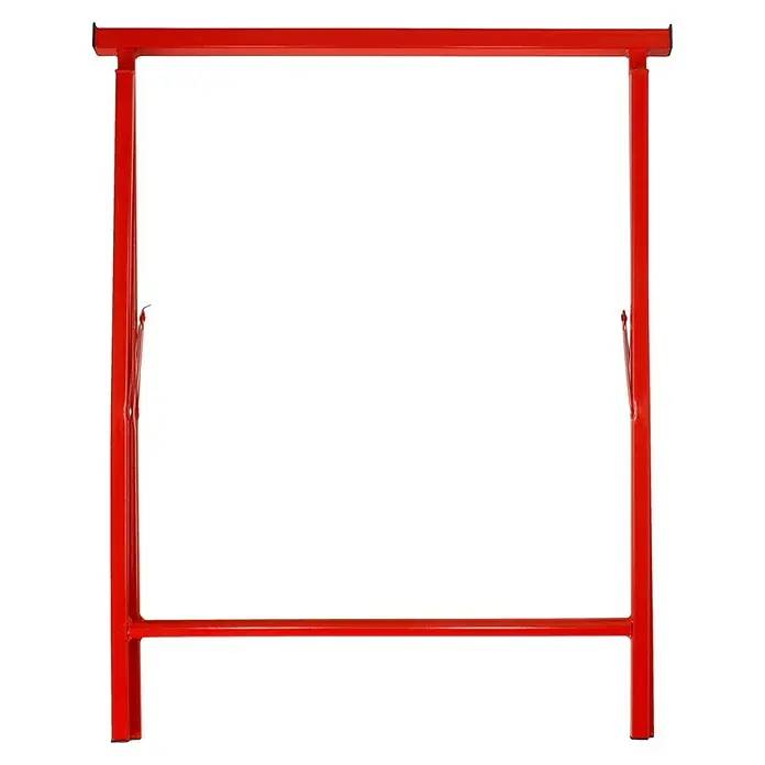 Altrad Universalbock - Tragkraft: 200 kg - Roter Baustellentraktor. Ein stabiles und robustes Baugerüst, ideal für Arbeiten in der Höhe.