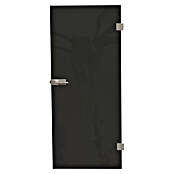 Diamond Doors Black Edition Glasdrehtür 517 (709 x 1.972 mm, DIN Anschlag: Links/Rechts, Verbundsicherheitsglas (VSG), Schwarz) | BAUHAUS