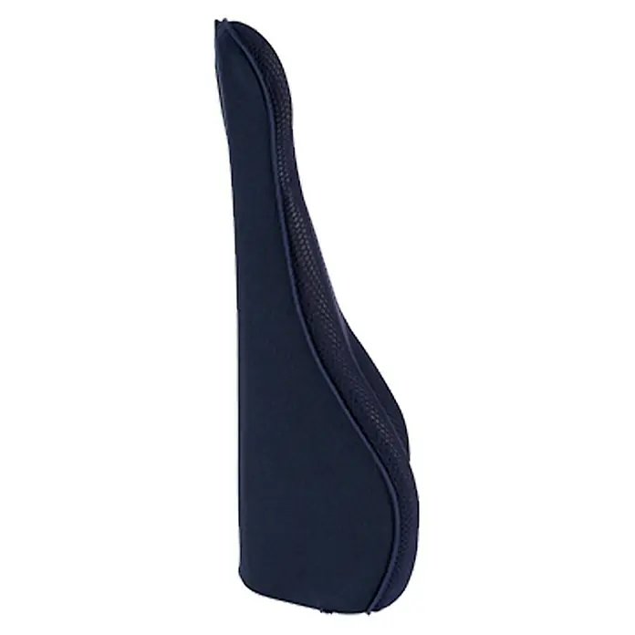 Soporte lumbar - L x An x Al: 14 x 47 x 47 cm, Negro - Funda de palo de golf azul oscuro con detalles de malla. Protege con estilo tus palos de golf de los daños. Ideal para cualquier golfista.