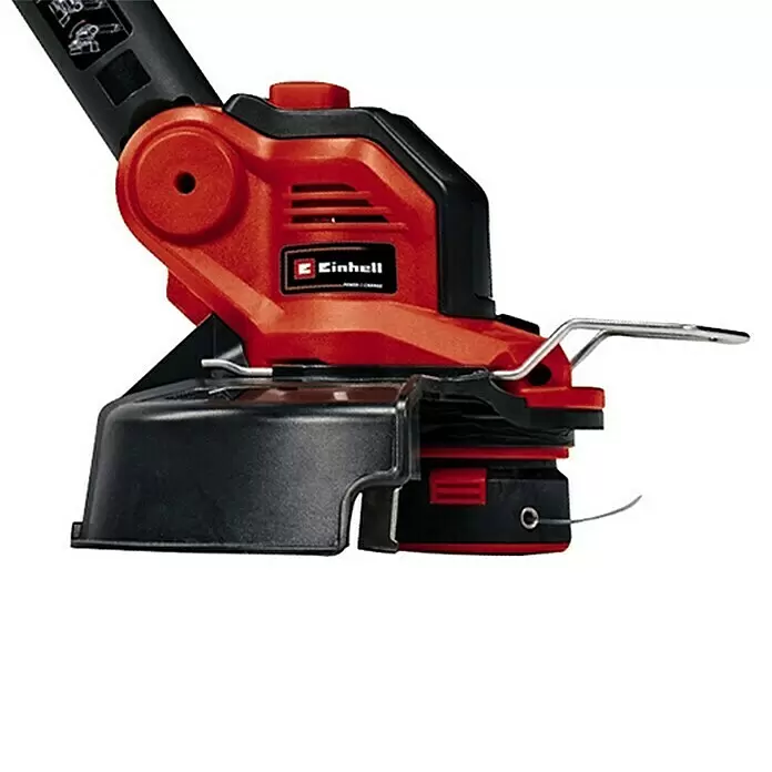 Einhell Power X-Change 18V Akku-Rasentrimmer GE-CT18/28LI TC-Solo - 18 V, Li-Ionen, Ohne Akku, Schnittbreite Faden: 28 cm - Detailaufnahme