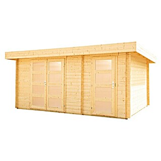 Wolff Finnhaus Gartenhaus Nancy (Holz, Natur)