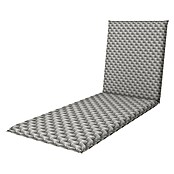 Doppler Gartenmöbel-Auflage Living (Liegenauflage, Grau Rattan, L x B x H: 195 x 60 x 6 cm, 55 % Polyester, 45 % Baumwolle) | BAUHAUS