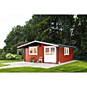 Wolff Finnhaus Gartenhaus Nordkap 70-G XL (Außenmaß Inkl. Dachüberstand ...