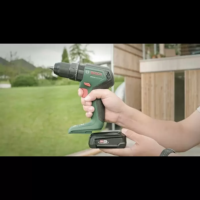 Bosch Power for All 18V Akku-Schlagbohrschrauber UniversalImpact 18V-60 - 18 V, 2 Akkus, 2 Ah - 4 Ah, 60 Nm - Akku-Schlagbohrschrauber Bosch UniversalImpact 18V-60