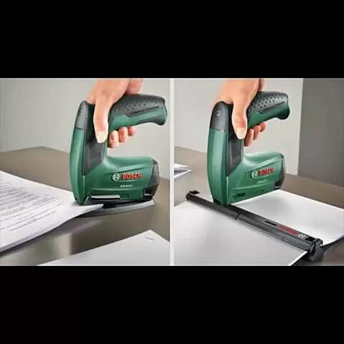 Bosch Akku-Tacker PTK 3,6 LI Office Set - 3,6 V, Klammertiefe: 4 mm - 10 mm - Tutorial: Akku-Tacker PTK 3,6 LI Office Set von Bosch