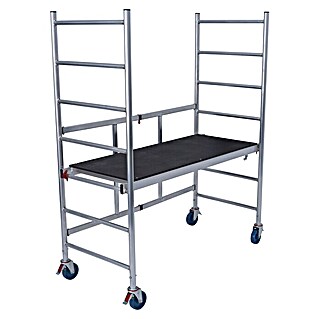 Krause RollTec Montagegerüst RollTec (Arbeitshöhe: 2,9 m, Belastbarkeit Plattform: 180 kg)